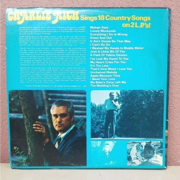 Charlie Rich - Lonely Weekends - 2 RECORD SET / 2 LP'S Vintage Vinyl ~ COUNTRY - Picture 2 of 9